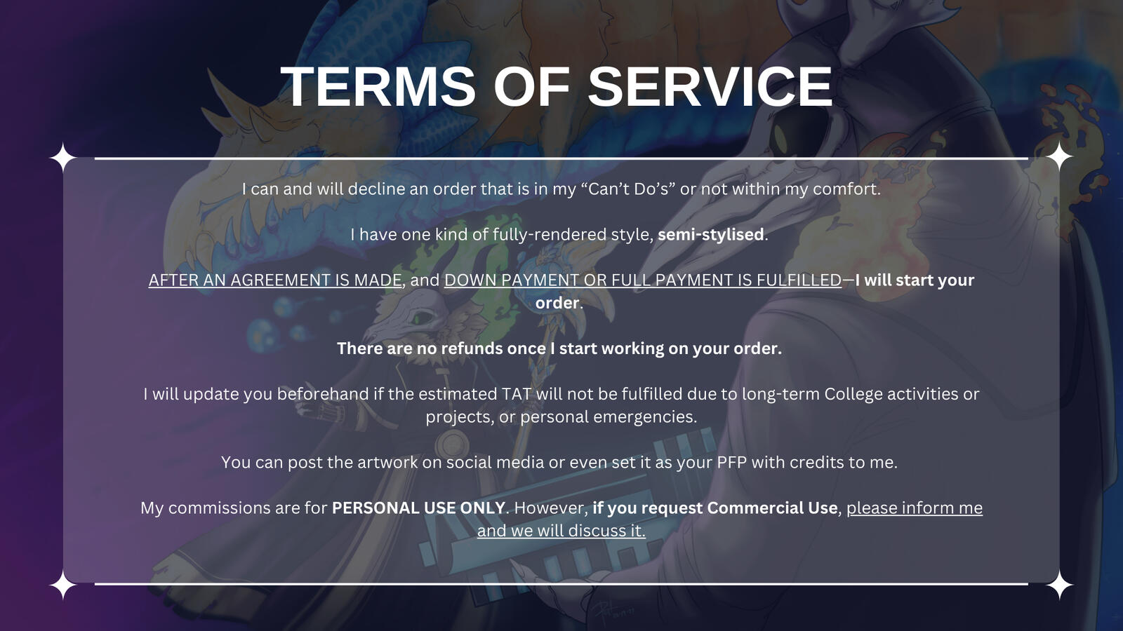 Terms Of Service