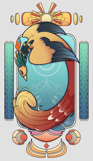 An artwork project I made for one of my subjects.